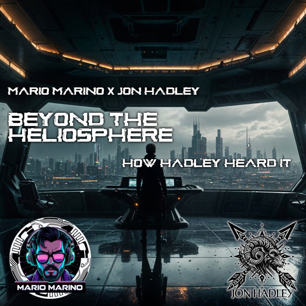 Album artwork for Mario Marino's Beyond the Heliosphere with Jonathan Hadley.